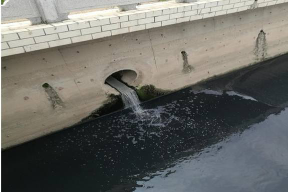 黑臭水體消泡劑應用場景